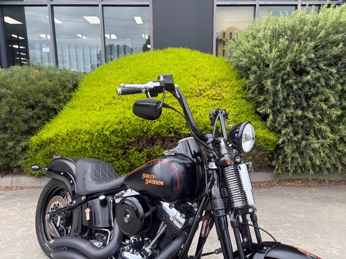 2008 HARLEY-DAVIDSON FLSTSB SOFTAIL CROSS BONES Black