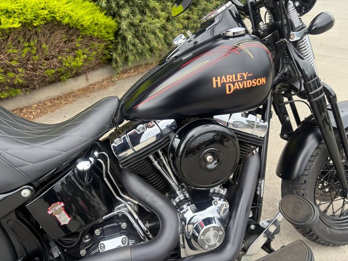 2008 HARLEY-DAVIDSON FLSTSB SOFTAIL CROSS BONES Black