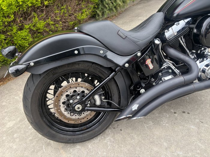 2008 HARLEY-DAVIDSON FLSTSB SOFTAIL CROSS BONES Black