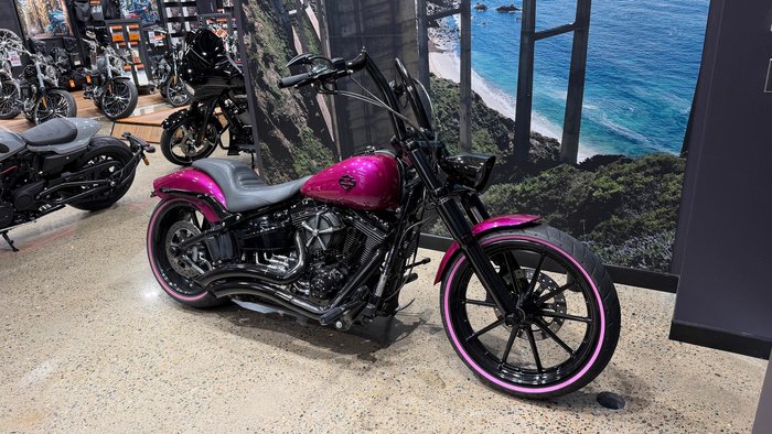 2013 Harley-Davidson Breakout 103 (FXSB) Softail Pink