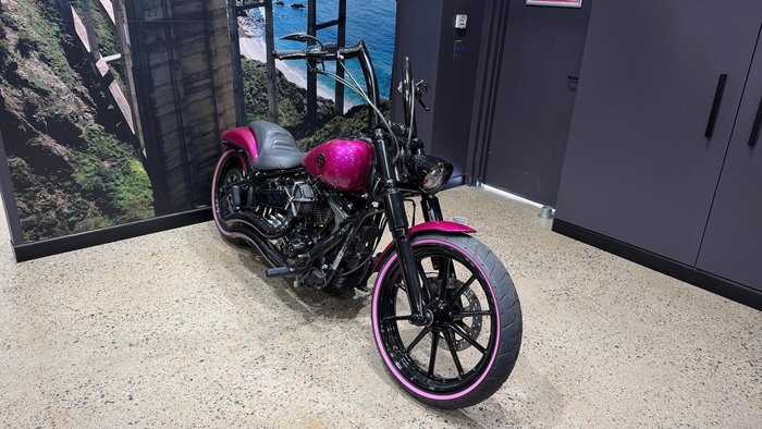 2013 Harley-Davidson Breakout 103 (FXSB) Softail Pink
