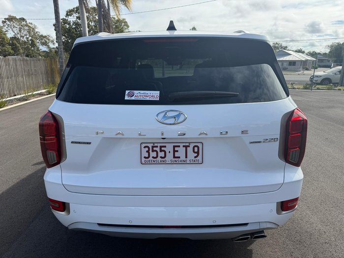 2022 Hyundai Palisade Highlander LX2.V2 MY22 AWD White Cream