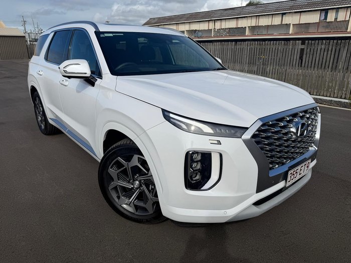 2022 Hyundai Palisade Highlander LX2.V2 MY22 AWD White Cream