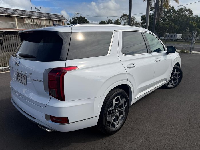 2022 Hyundai Palisade Highlander LX2.V2 MY22 AWD White Cream