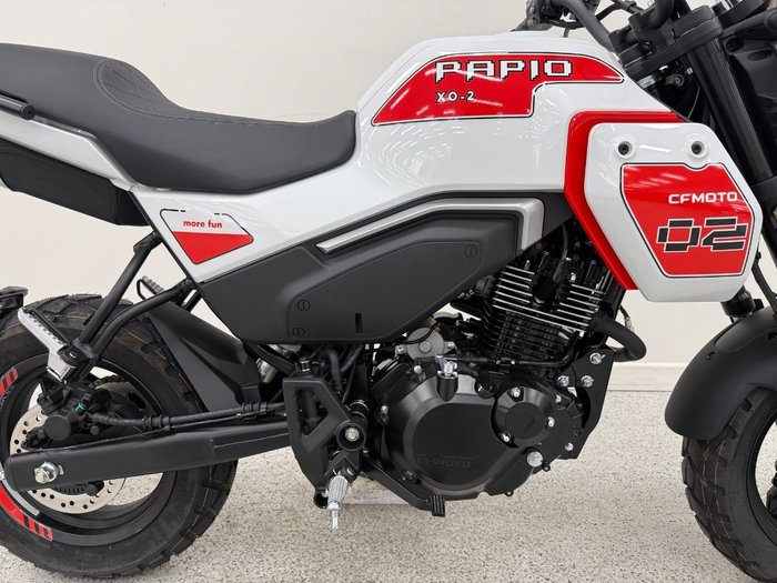 2026 CFMOTO XO PAPIO TRAIL White