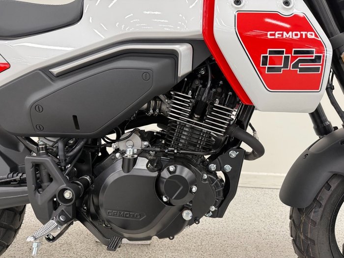 2026 CFMOTO XO PAPIO TRAIL White