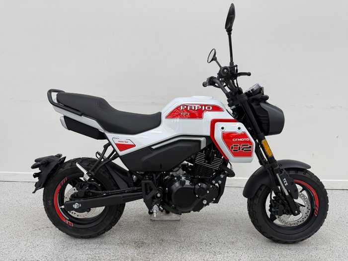 2026 CFMOTO XO PAPIO TRAIL White