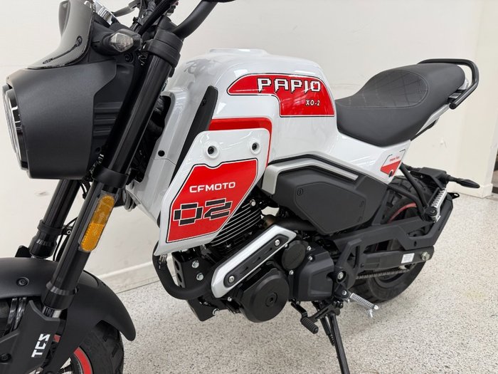 2026 CFMOTO XO PAPIO TRAIL White