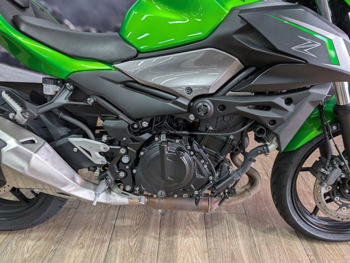 2025 Kawasaki Z500 GREEN