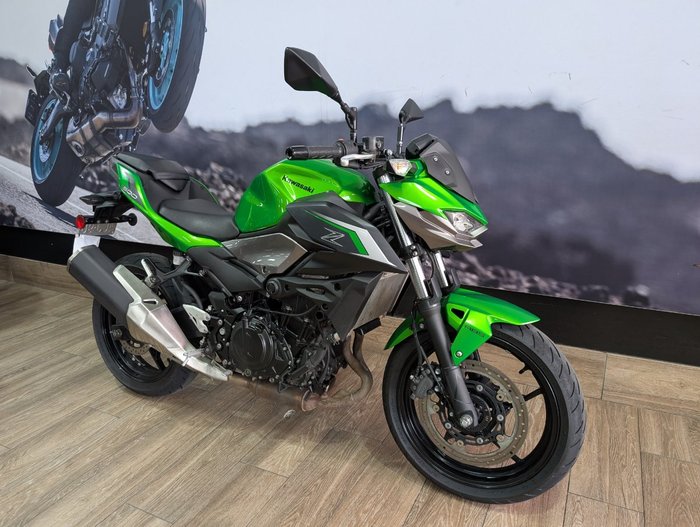 2025 Kawasaki Z500 GREEN