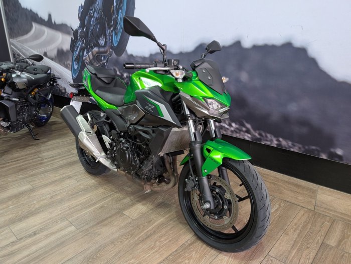 2025 Kawasaki Z500 GREEN
