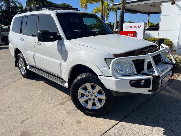2013 Mitsubishi Pajero GLX-R NW MY14 4X4 White