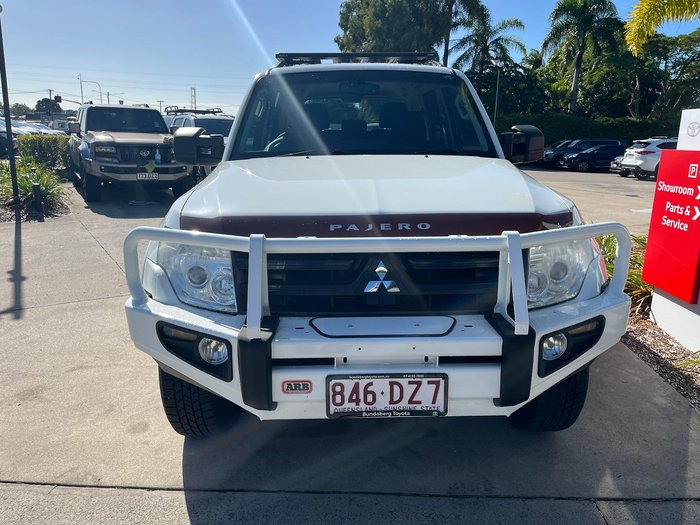 2013 Mitsubishi Pajero GLX-R NW MY14 4X4 White