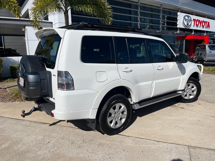 2013 Mitsubishi Pajero GLX-R NW MY14 4X4 White