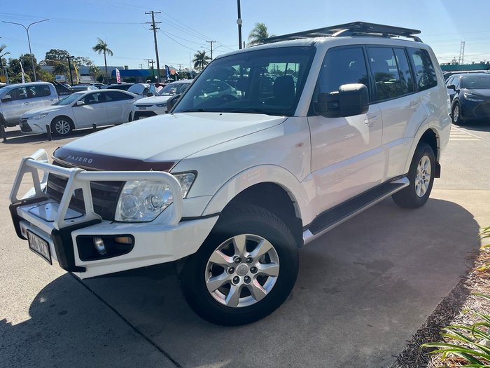 2013 Mitsubishi Pajero GLX-R NW MY14 4X4 White