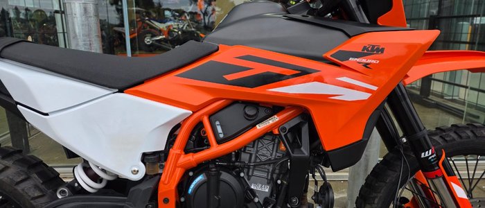 2025 Ktm 390 Enduro R WHITE/ORANGE