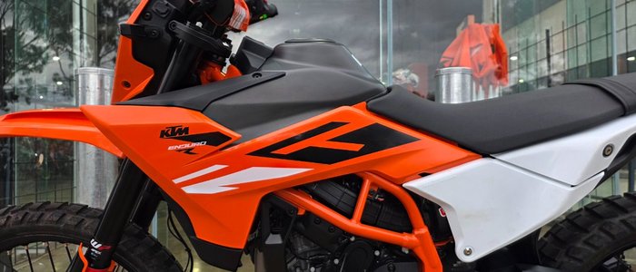 2025 Ktm 390 Enduro R WHITE/ORANGE