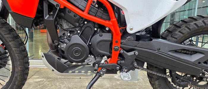 2025 Ktm 390 Enduro R WHITE/ORANGE