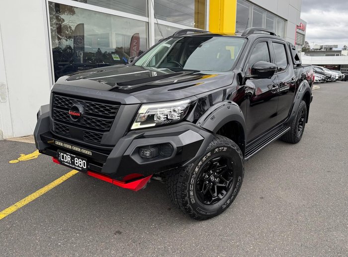 2022 Nissan Navara PRO-4X Warrior D23 MY22.6 4X4 Dual Range Black Star