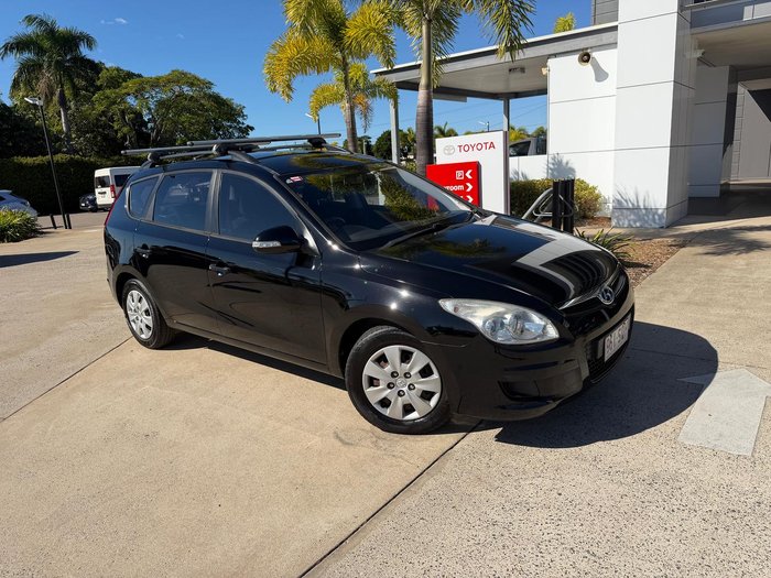 2010 Hyundai i30 SX FD MY10 Stone Black