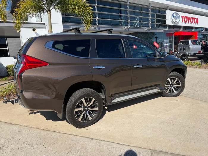 2017 Mitsubishi Pajero Sport GLS QE MY17 4X4 Dual Range Deep Bronze