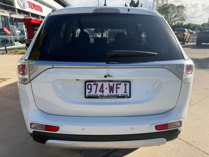 2014 Mitsubishi Outlander ES ZJ MY14.5 4X4 On Demand White