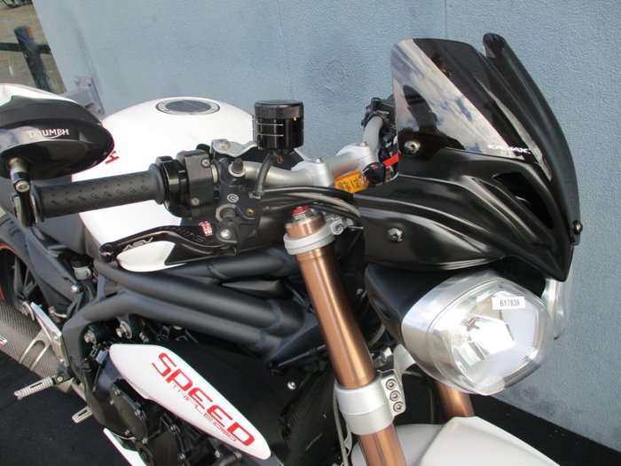 2012 Triumph SPEED TRIPLE White