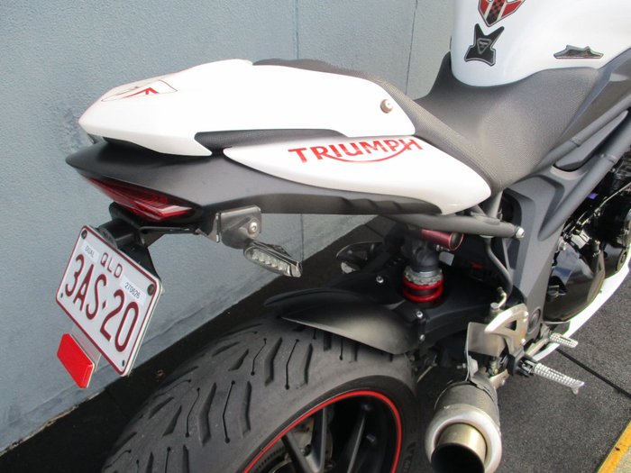2012 Triumph SPEED TRIPLE White