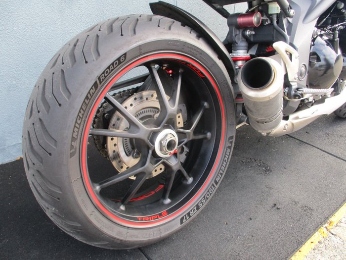 2012 Triumph SPEED TRIPLE White