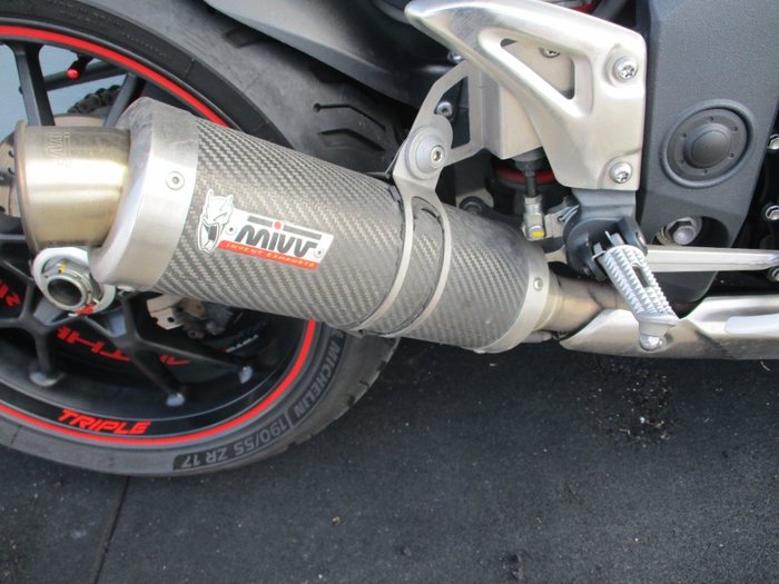 2012 Triumph SPEED TRIPLE White