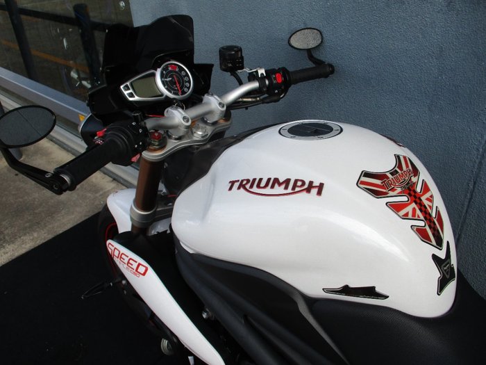 2012 Triumph SPEED TRIPLE White