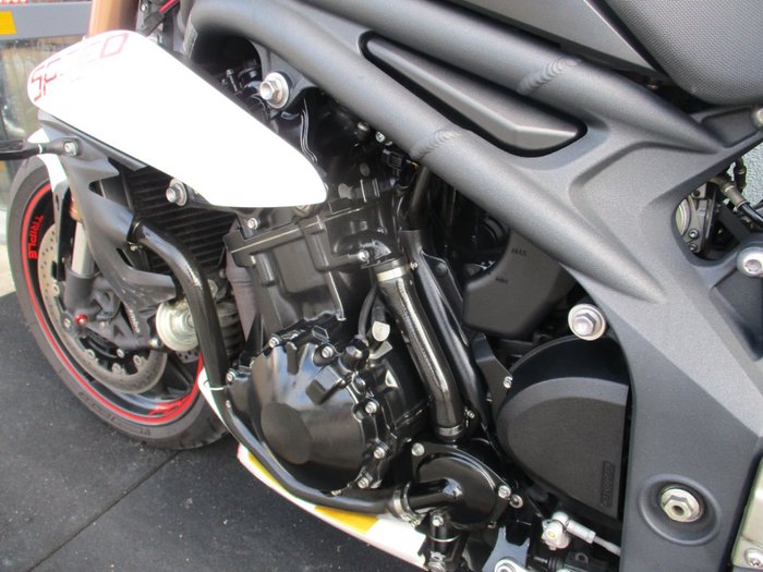 2012 Triumph SPEED TRIPLE White