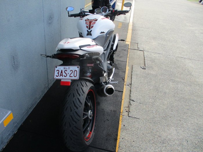 2012 Triumph SPEED TRIPLE White