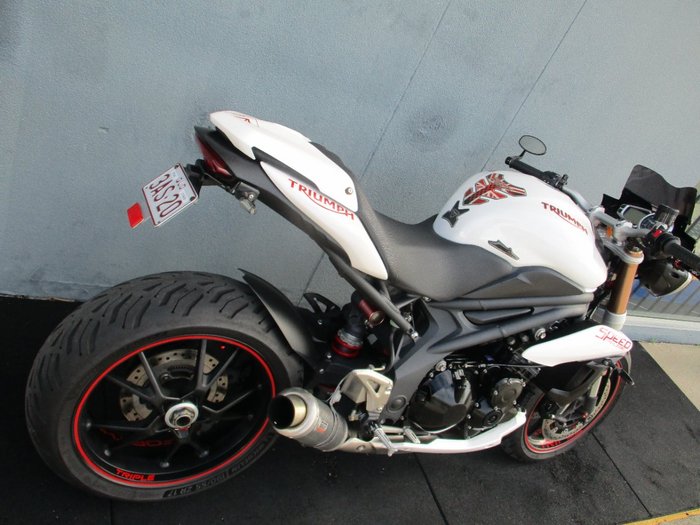 2012 Triumph SPEED TRIPLE White