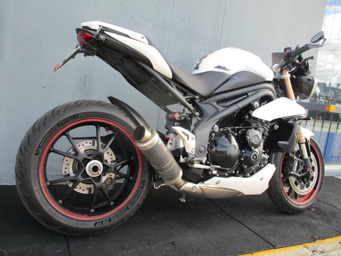 2012 Triumph SPEED TRIPLE White