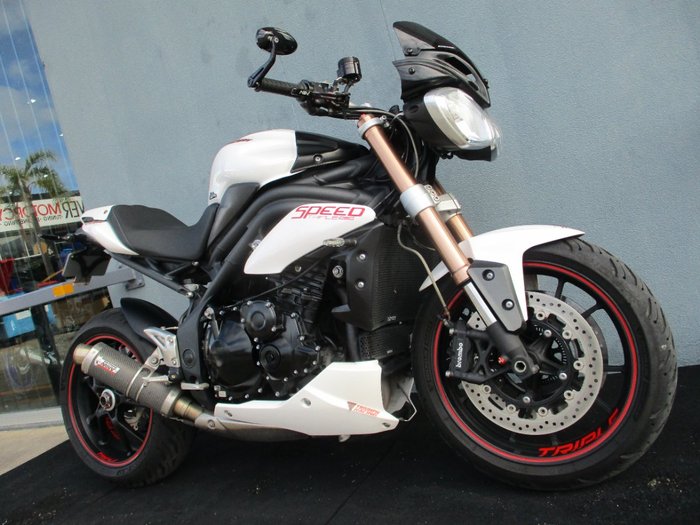 2012 Triumph SPEED TRIPLE White