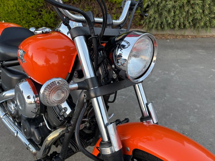 2006 Yamaha XVS650 V-STAR CUSTOM Orange