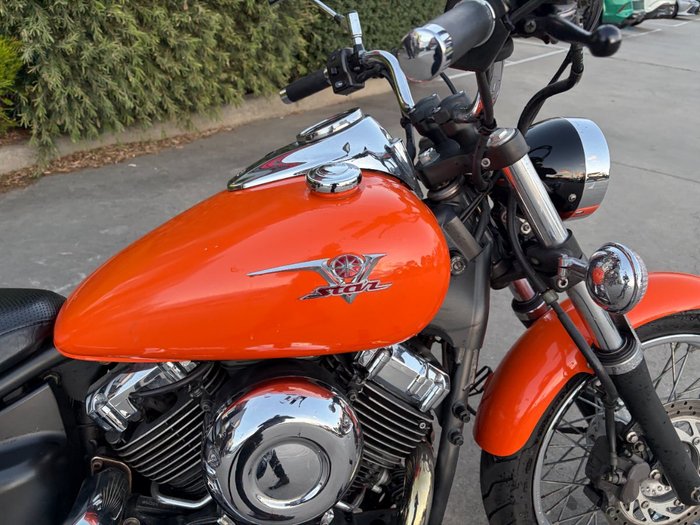 2006 Yamaha XVS650 V-STAR CUSTOM Orange