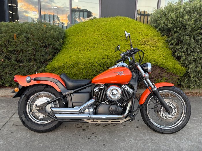 2006 Yamaha XVS650 V-STAR CUSTOM Orange