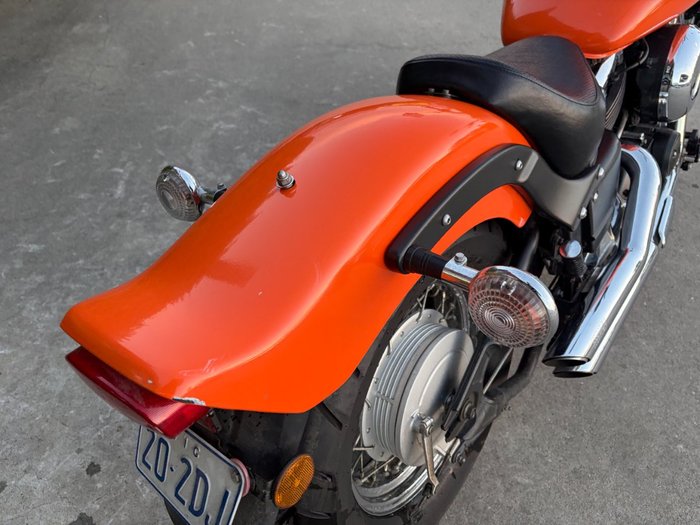 2006 Yamaha XVS650 V-STAR CUSTOM Orange