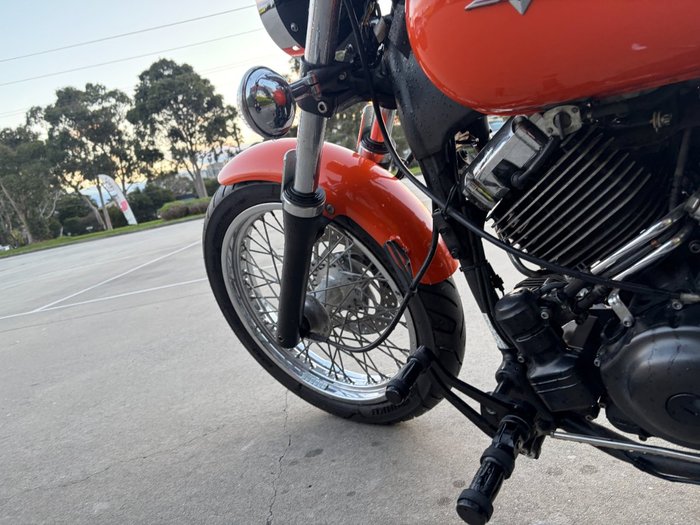 2006 Yamaha XVS650 V-STAR CUSTOM Orange