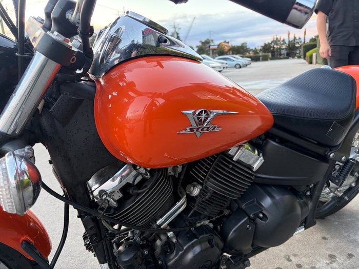 2006 Yamaha XVS650 V-STAR CUSTOM Orange