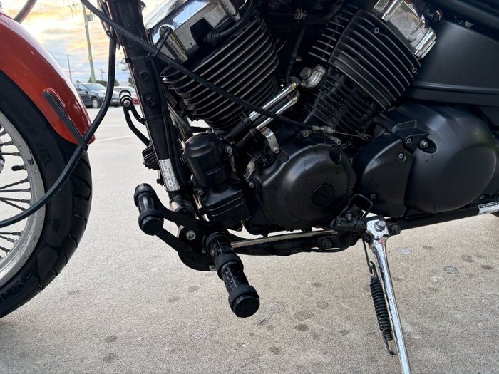 2006 Yamaha XVS650 V-STAR CUSTOM Orange