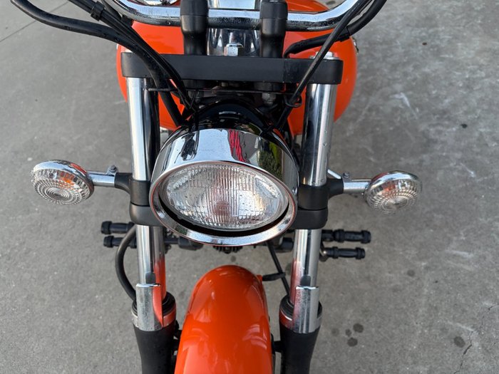2006 Yamaha XVS650 V-STAR CUSTOM Orange