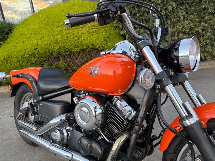 2006 Yamaha XVS650 V-STAR CUSTOM Orange