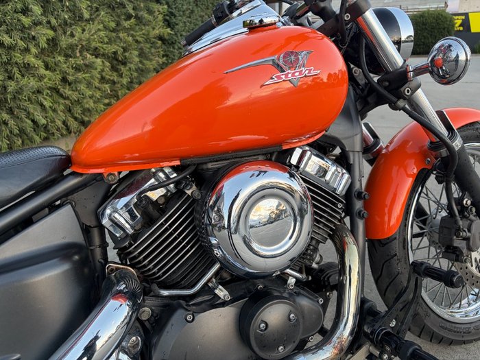 2006 Yamaha XVS650 V-STAR CUSTOM Orange