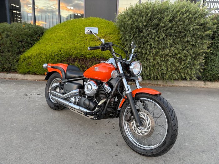 2006 Yamaha XVS650 V-STAR CUSTOM Orange