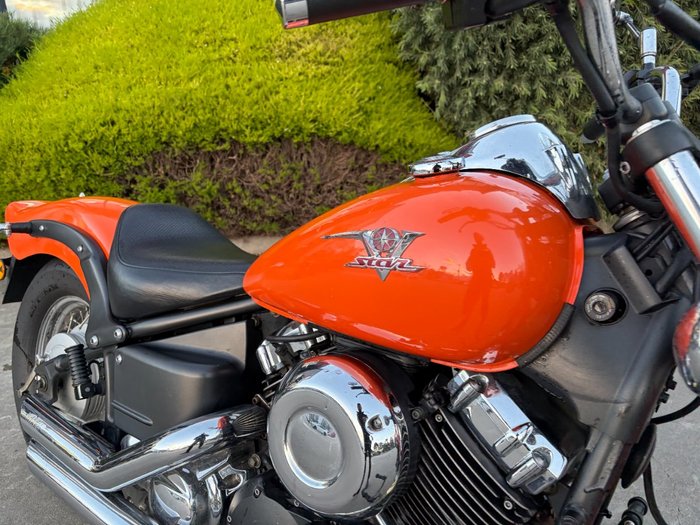 2006 Yamaha XVS650 V-STAR CUSTOM Orange