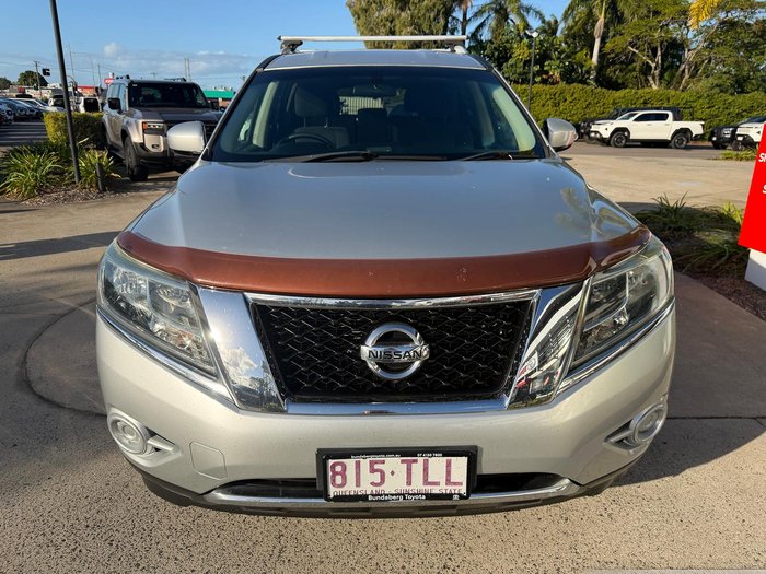 2013 Nissan Pathfinder ST R52 MY14 4X4 On Demand Brilliant Silver