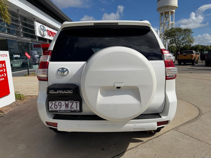 2016 Toyota Landcruiser Prado GXL GDJ150R 4X4 Dual Range Glacier White